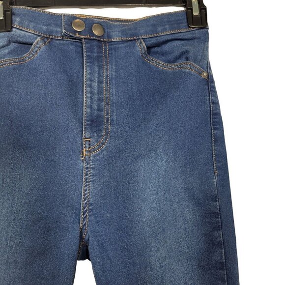 We The Free High Rise Dark Wash Stretch Skinny, Jegging Jeans Size 29 - Picture 3 of 11